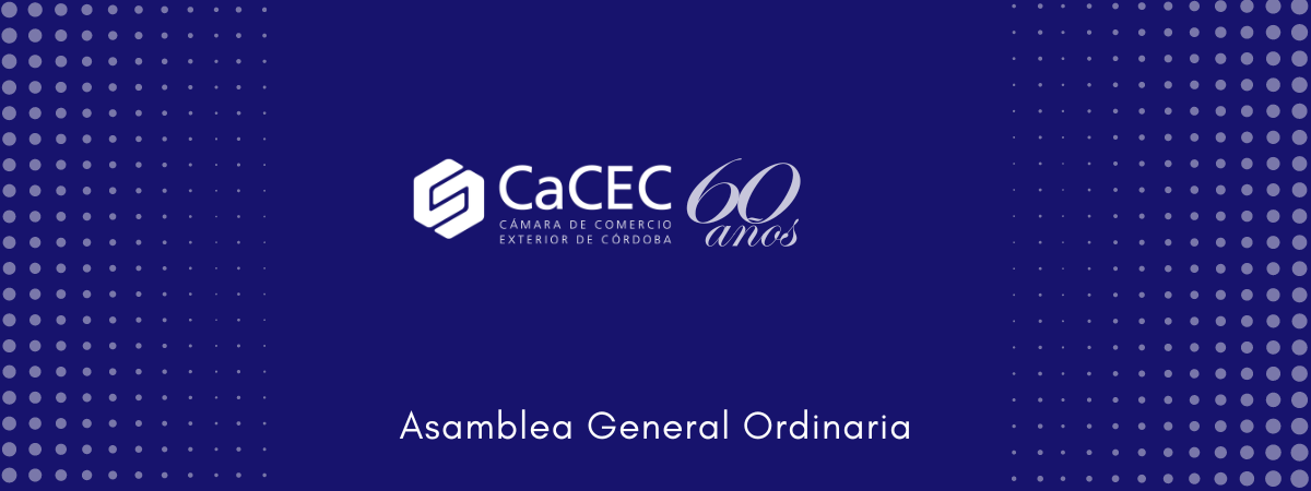 Recordatorio: Asamblea General Ordinaria de CaCEC